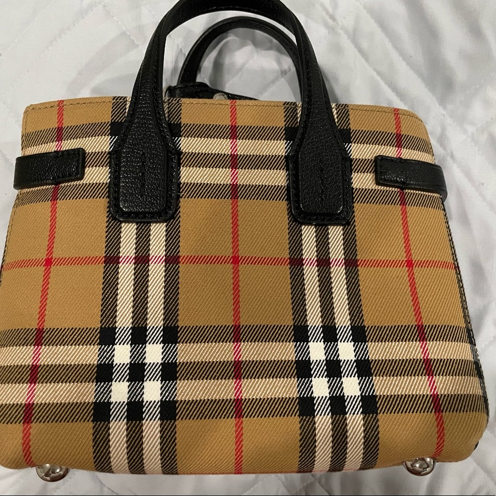 Burberry Baby Banner Vintage Check Tote